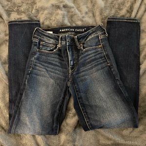 American Eagle Mid-Rise, Stretchy, Skinny Jeans